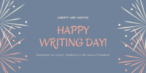 Happy Writing Day!